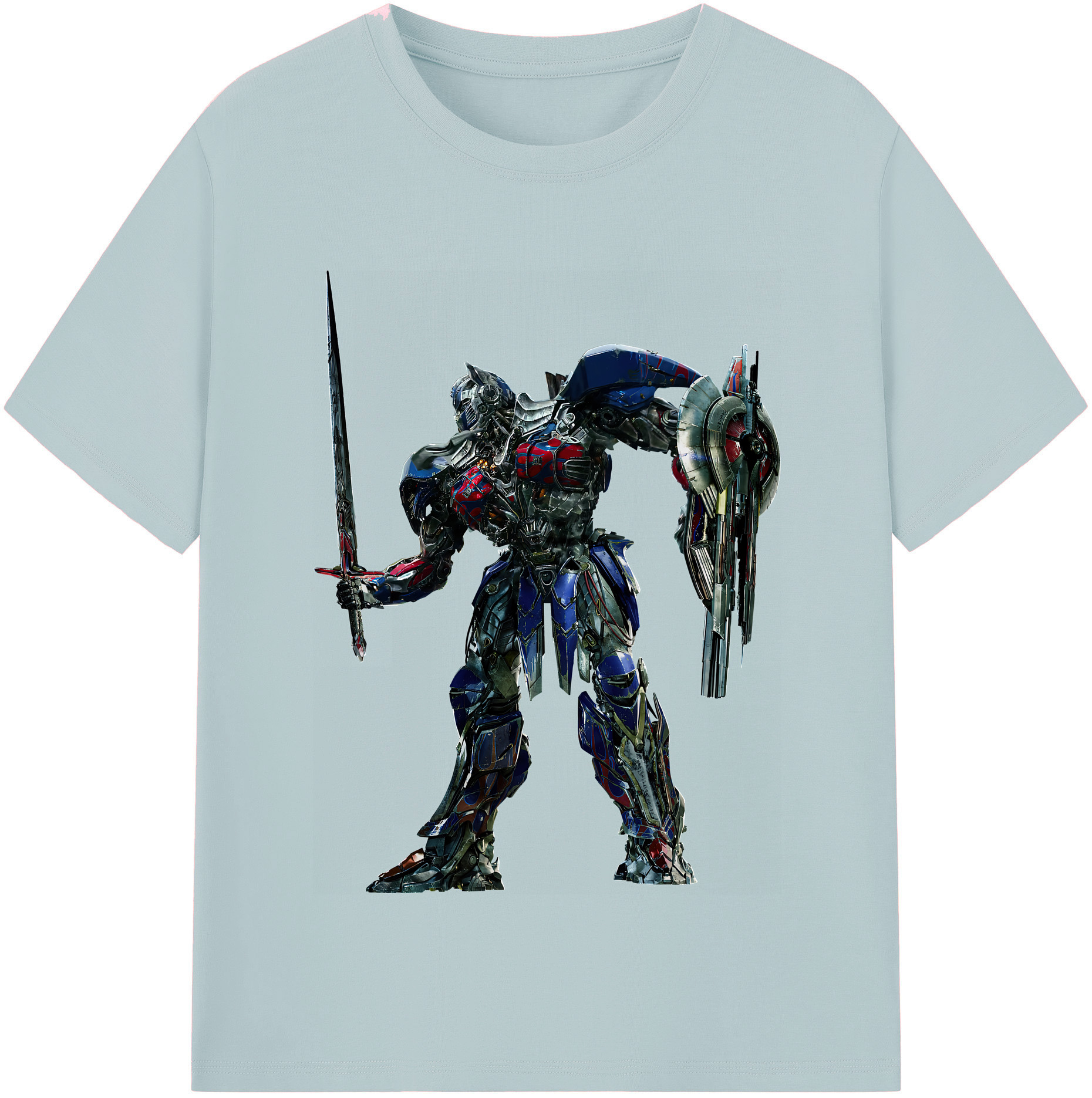 （画像用） Transformers トランスフォーマー 綿100％半袖Tシャツ（フロントプリント）